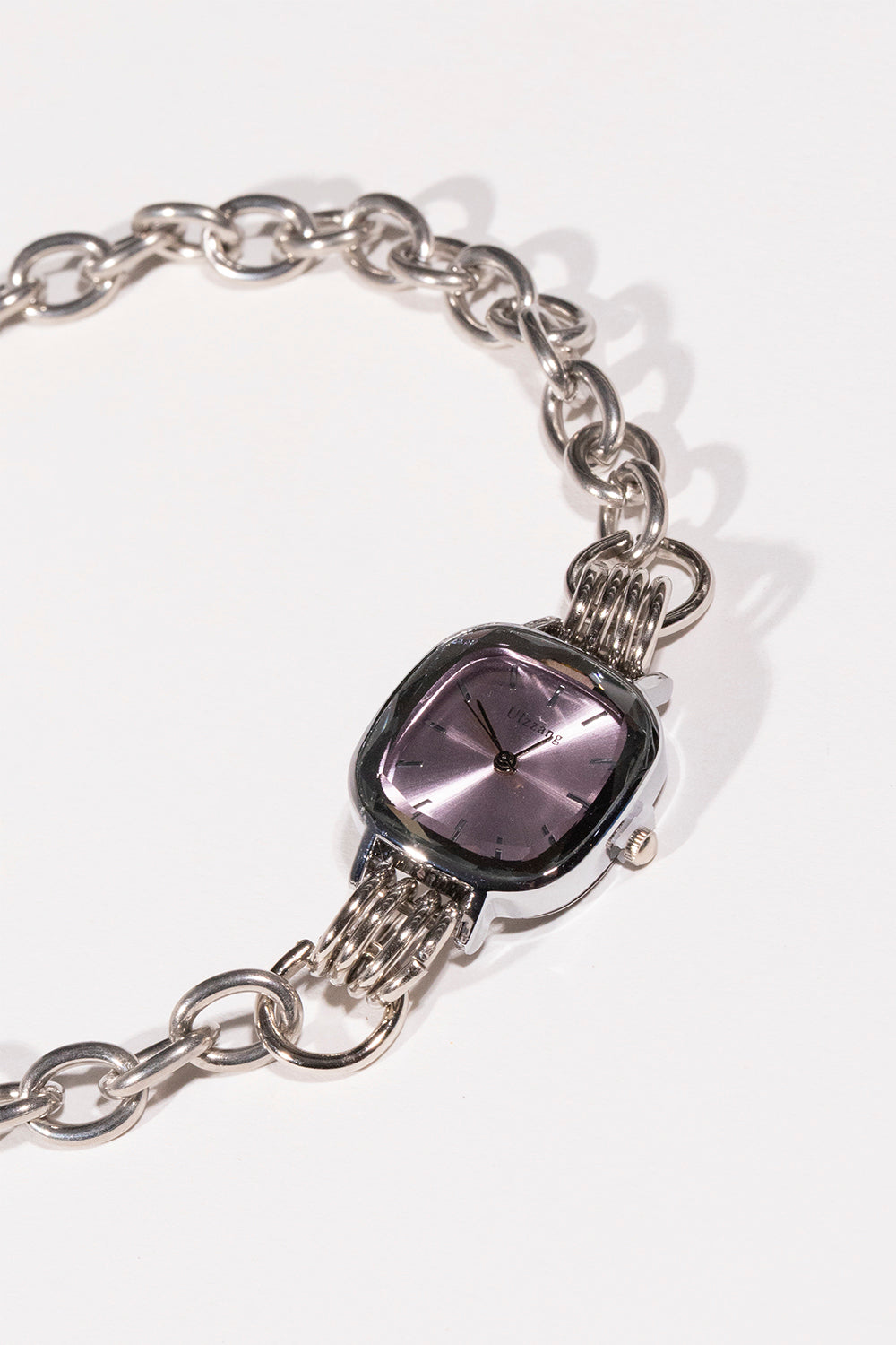 CHOKER RELOJ ROSA