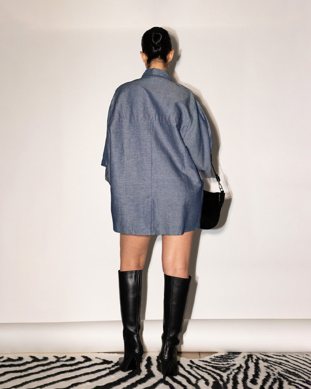 BLACK AGNES BAG