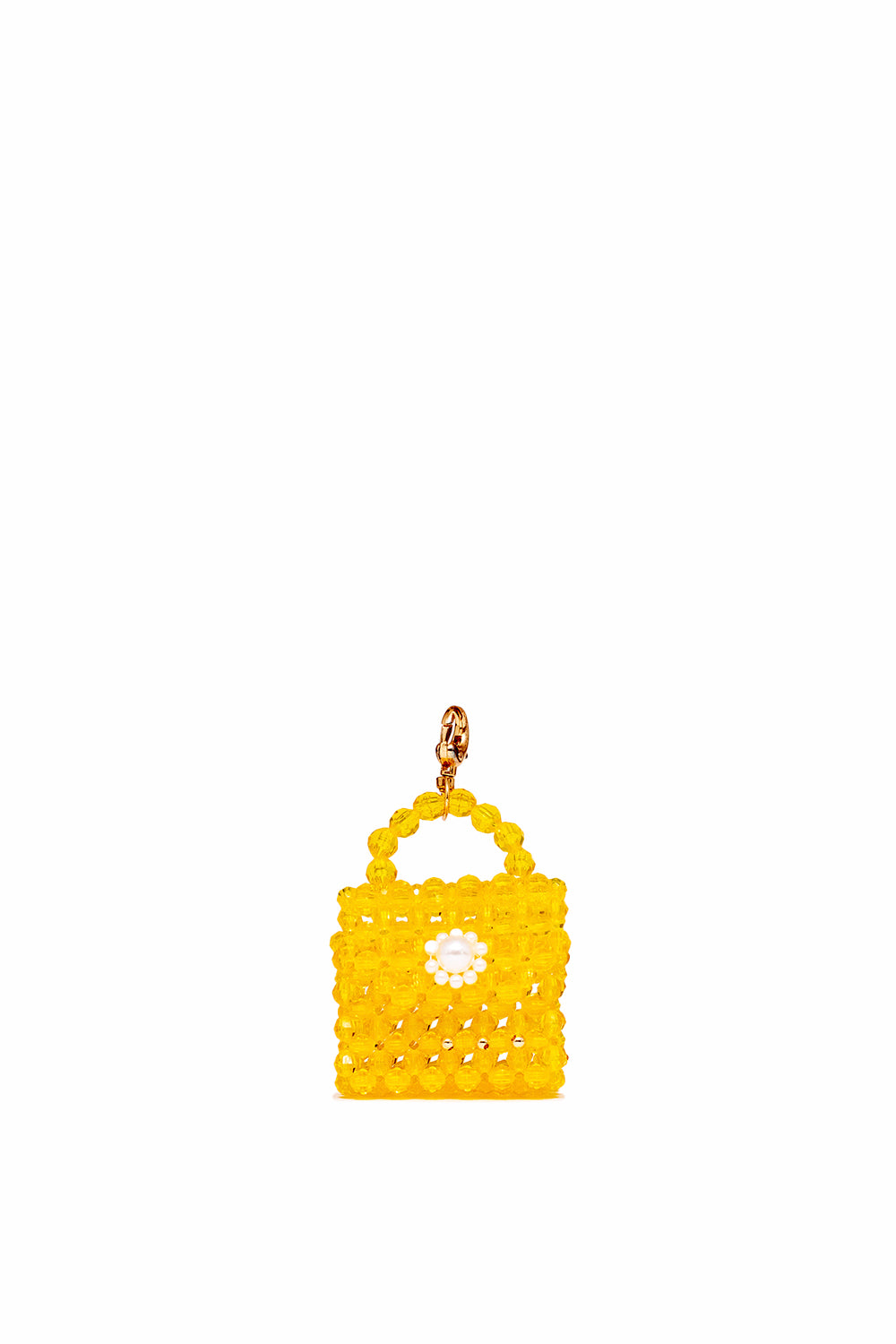 CHARM MINI BAG AMARILLA