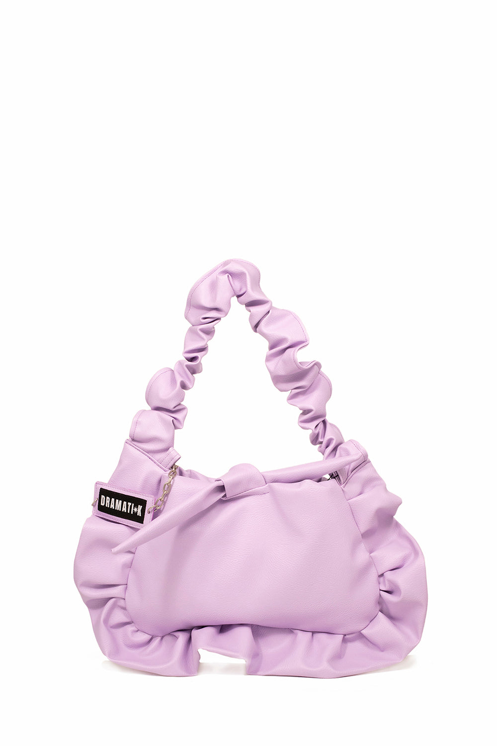 BOLSO RUFFLE LILA