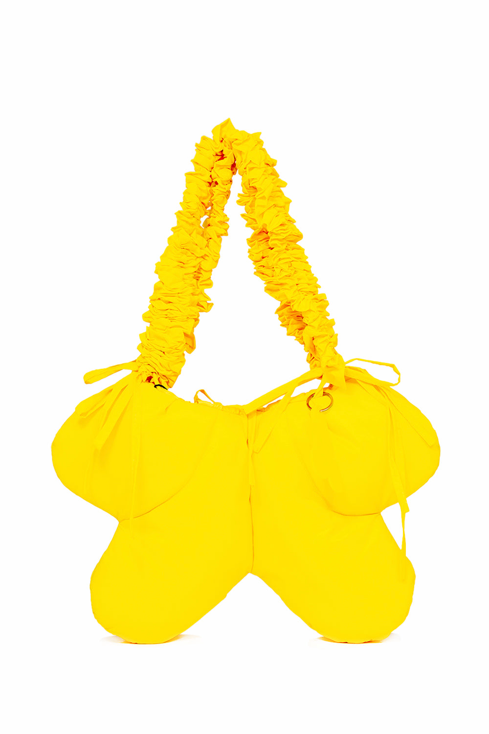 BOLSO HALF A FLORO AMARILLA