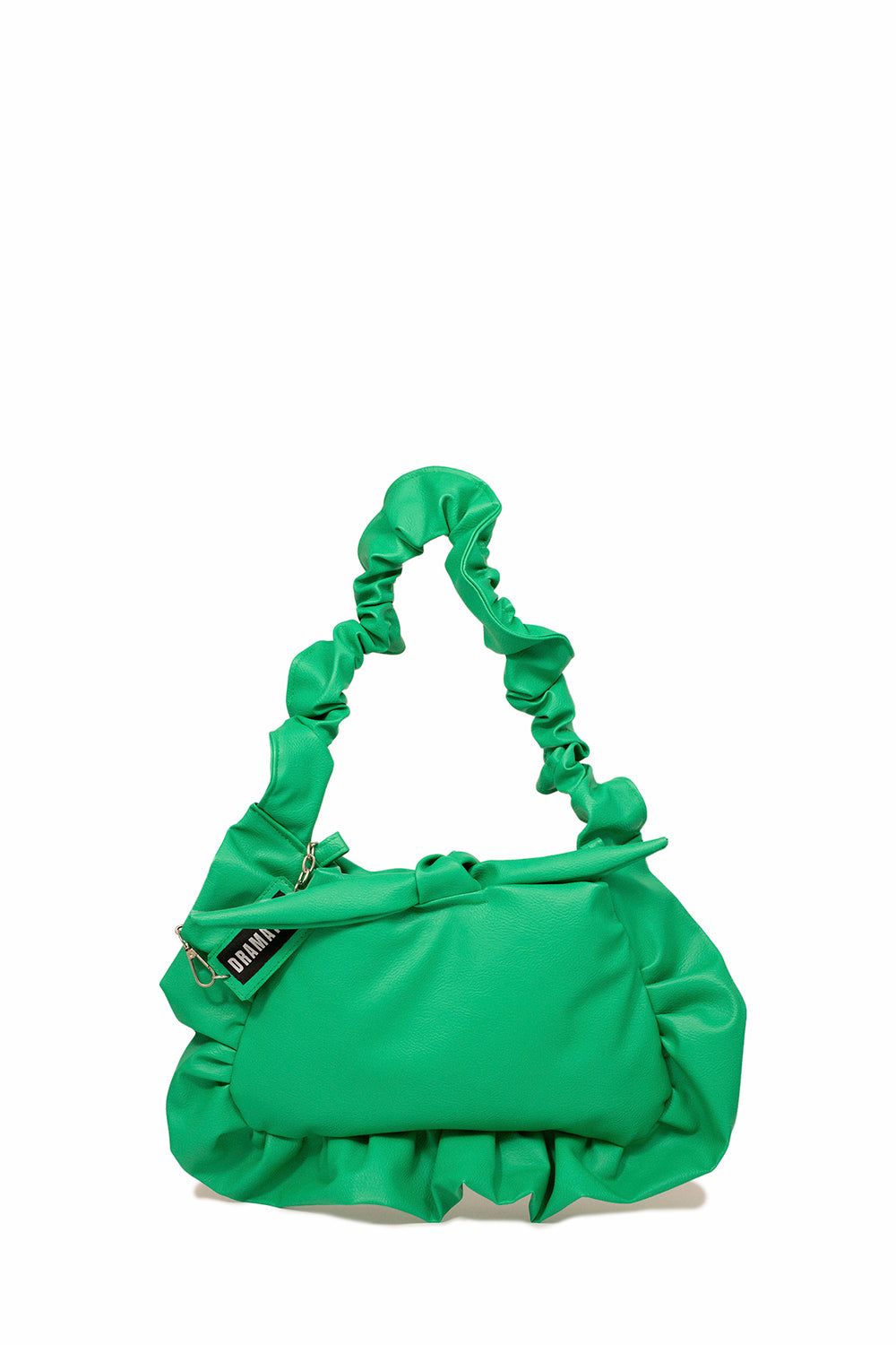 BOLSO RUFFLE VERDE