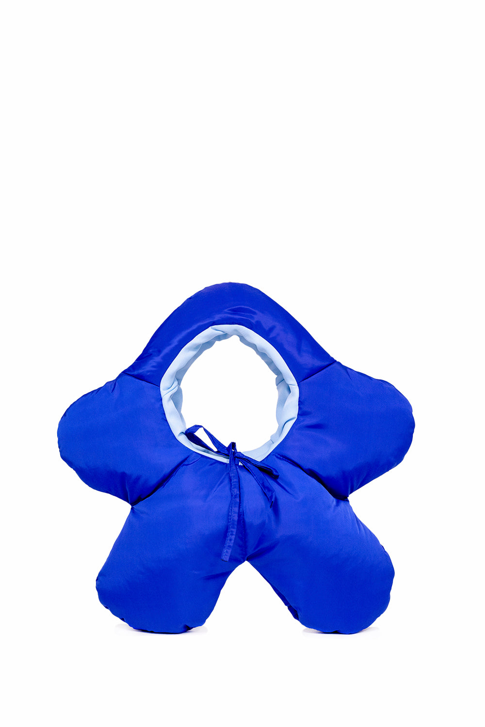 BOLSO FLORO MIDI AZUL REY