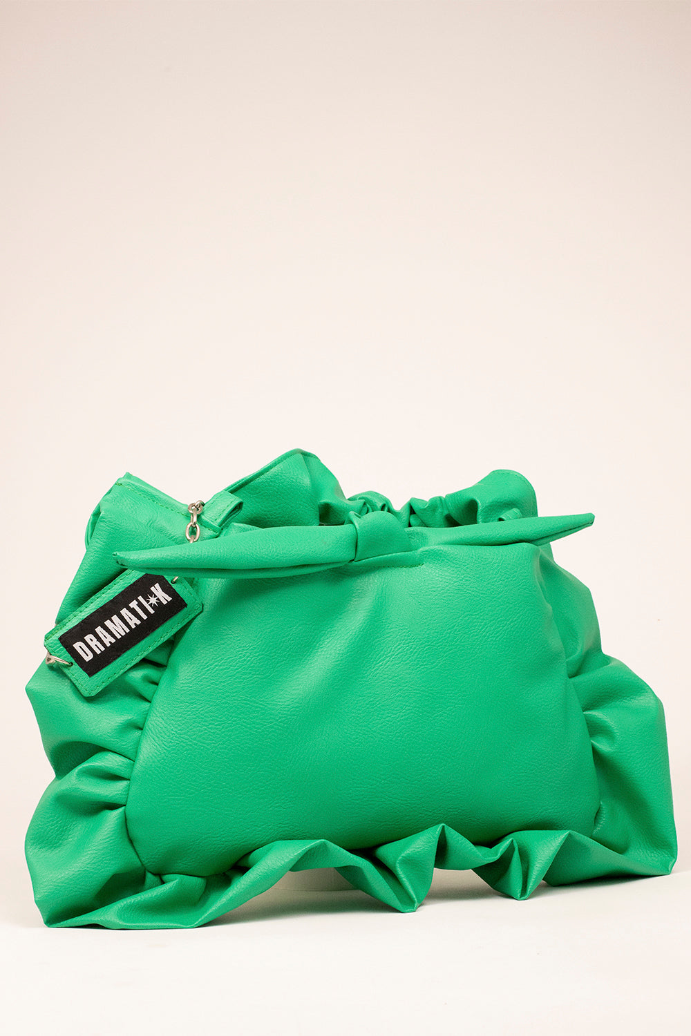 BOLSO RUFFLE VERDE