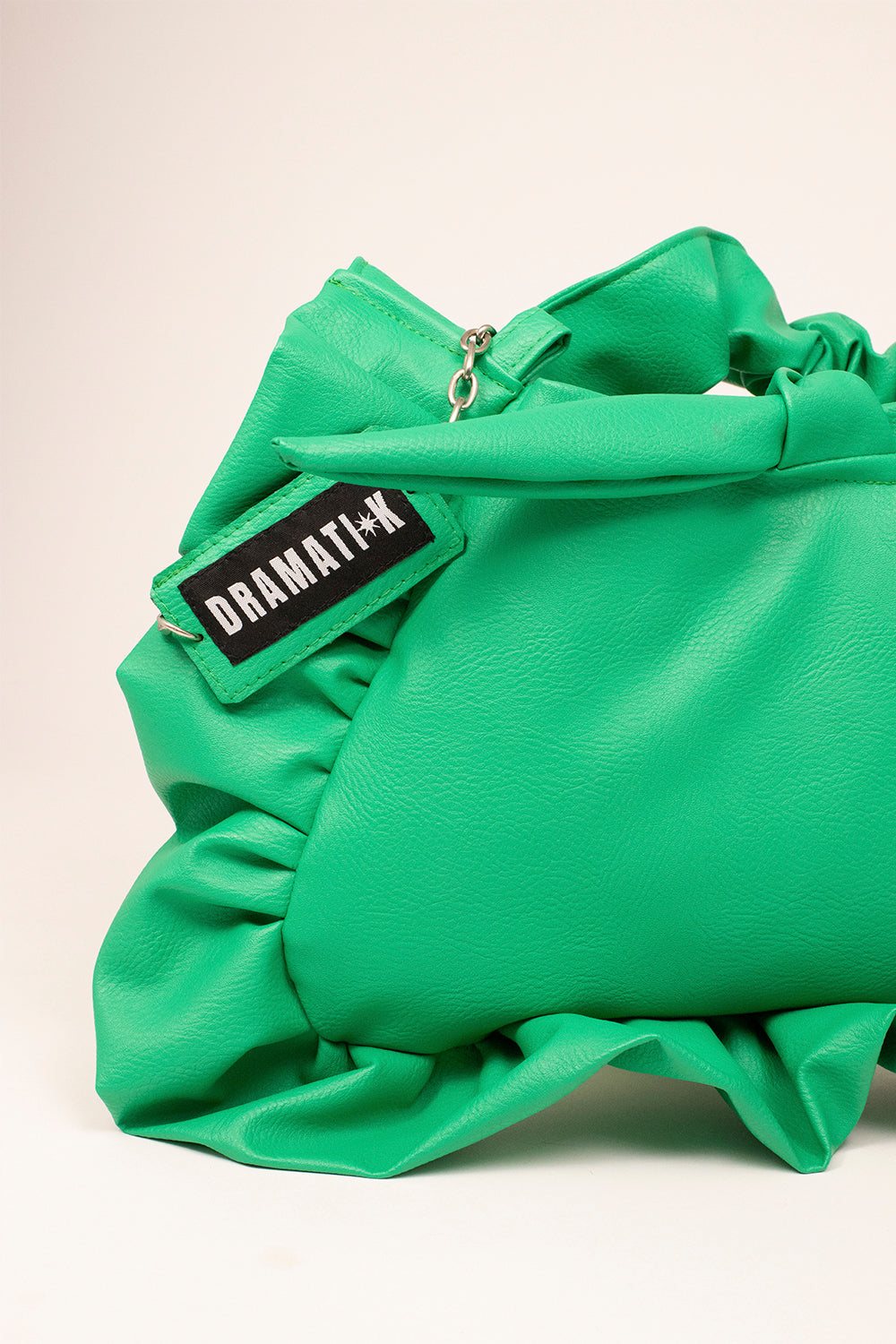 BOLSO RUFFLE VERDE
