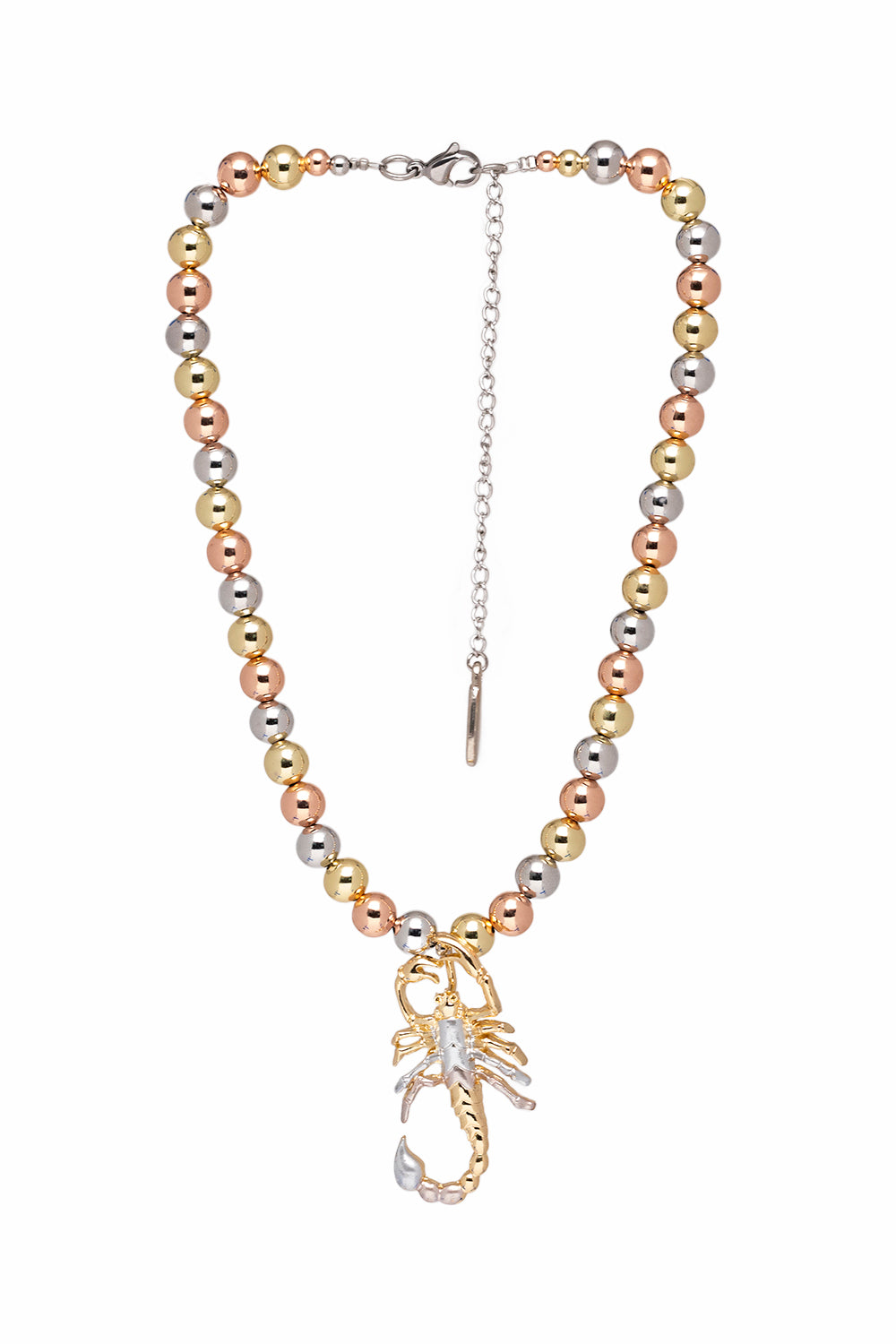 COLLAR ALACRÁN TRICOLOR