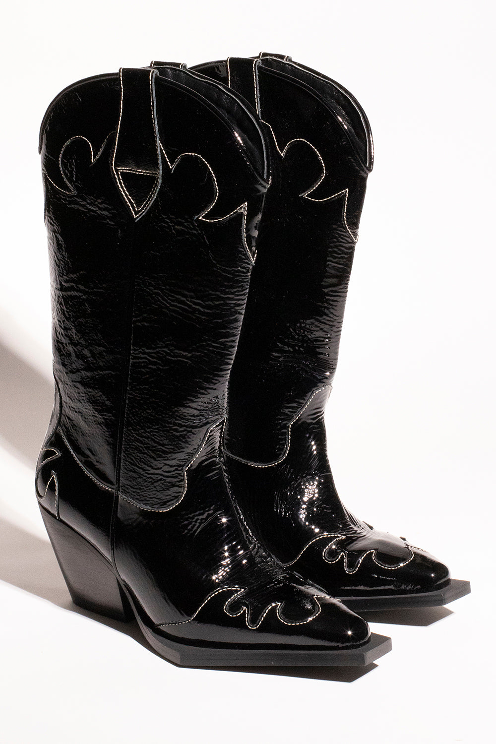 NANCY BLACK CHERRY BOOTS