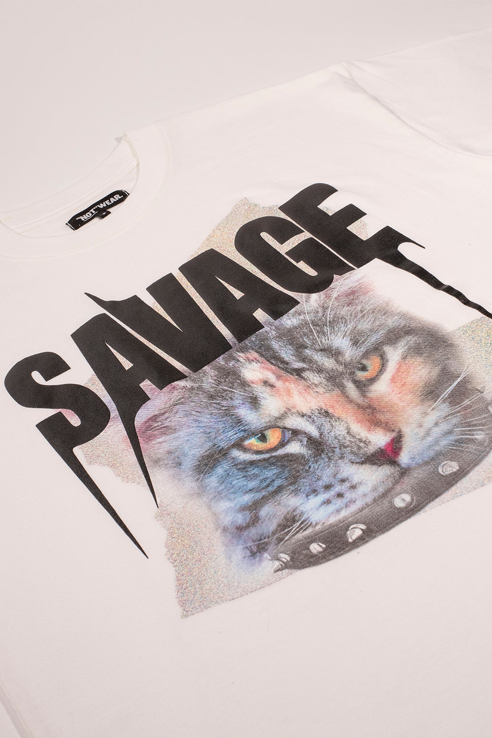 SAVAGE WHITE T-SHIRT