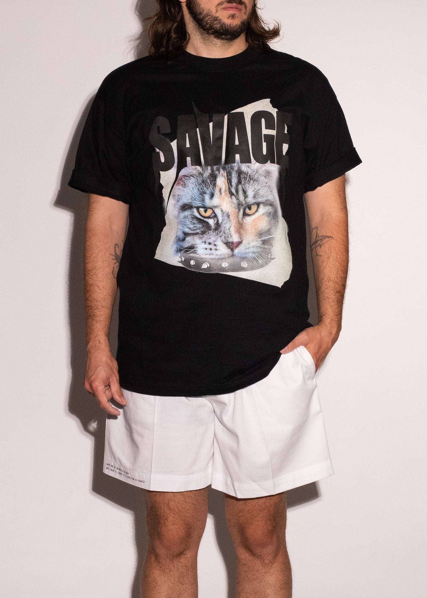 SAVAGE BLACK T-SHIRT