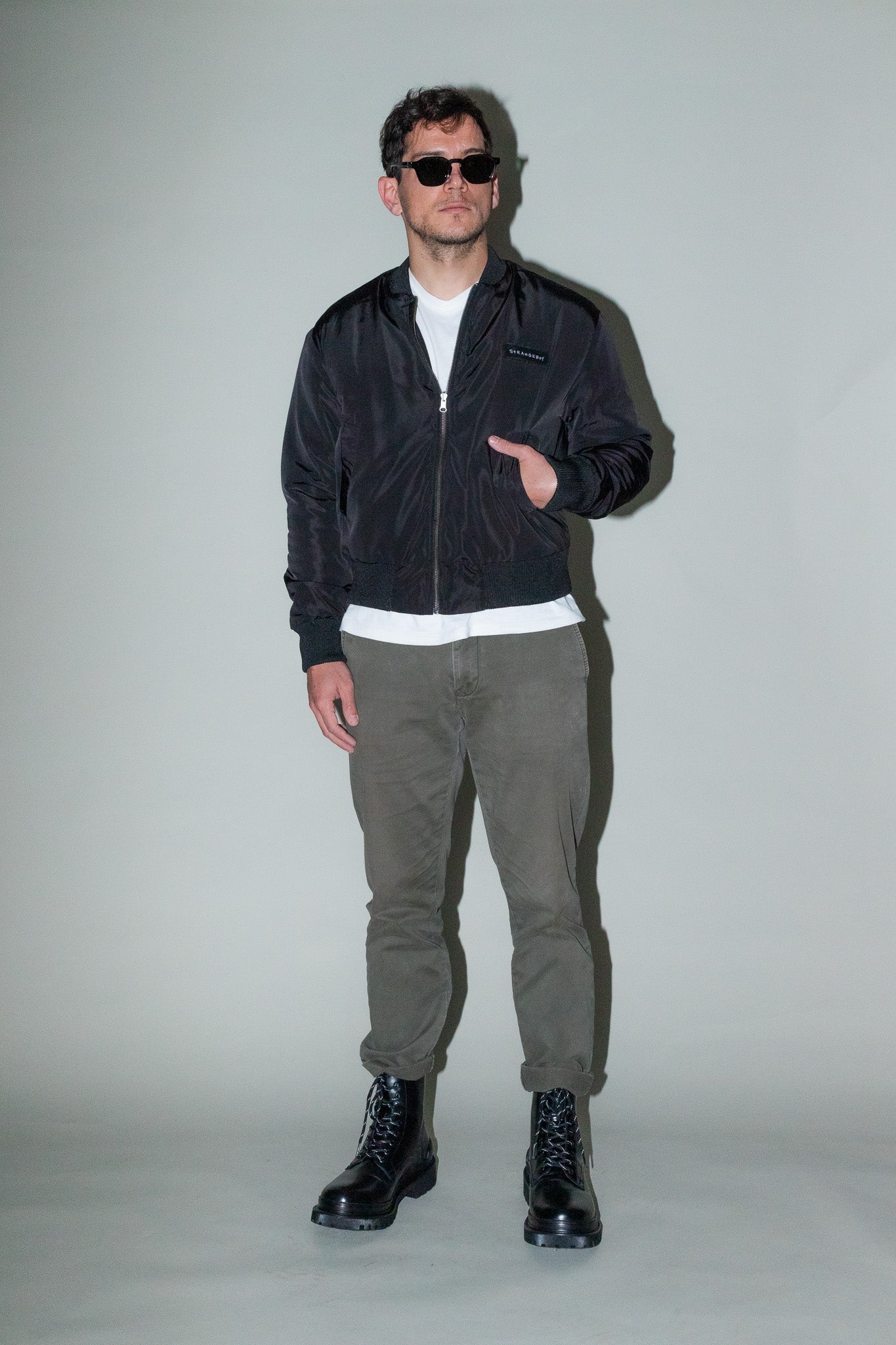 CHAMARRA BLACK PARTY BOMBER UNISEX