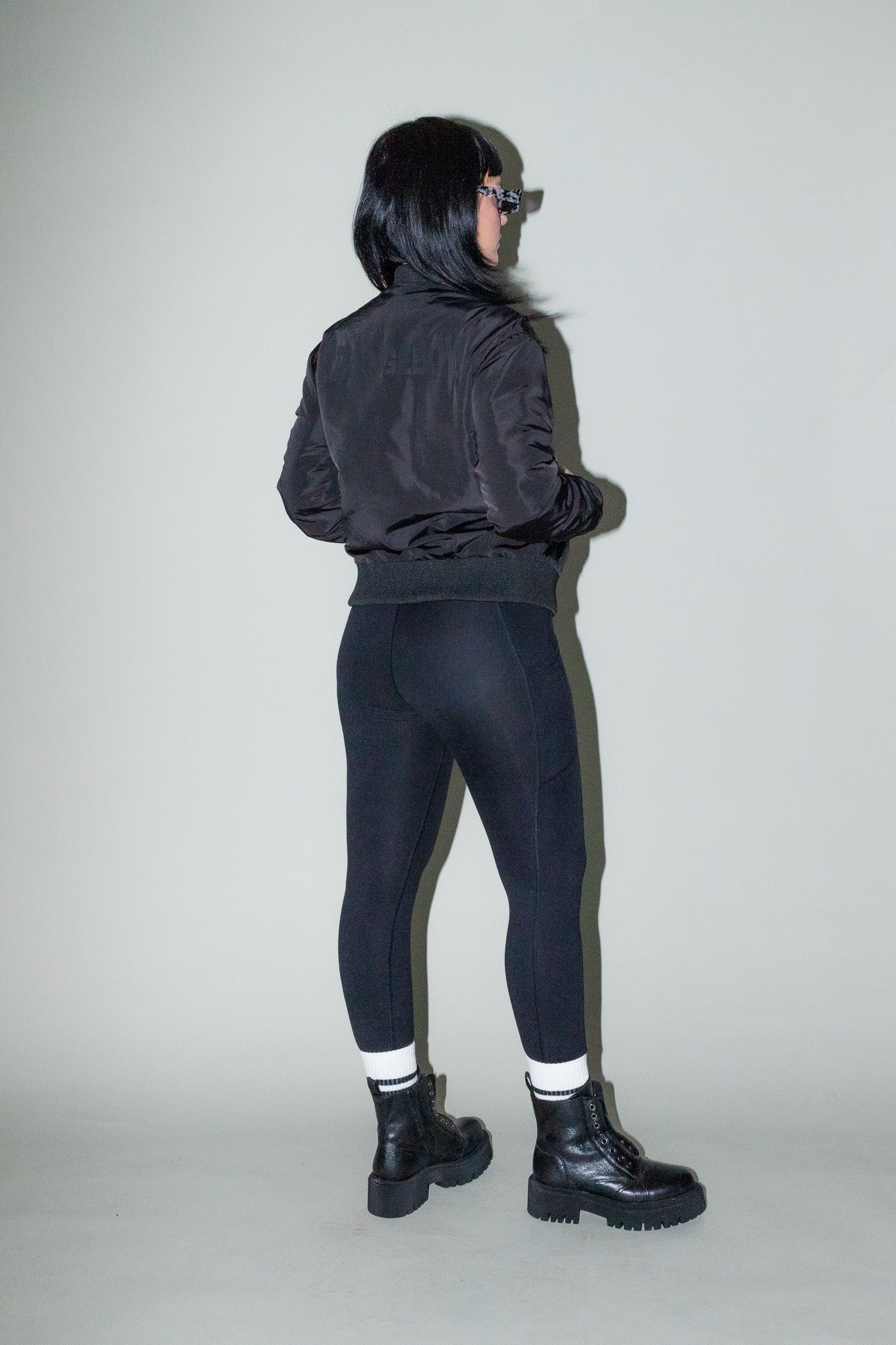 CHAMARRA BLACK PARTY BOMBER UNISEX