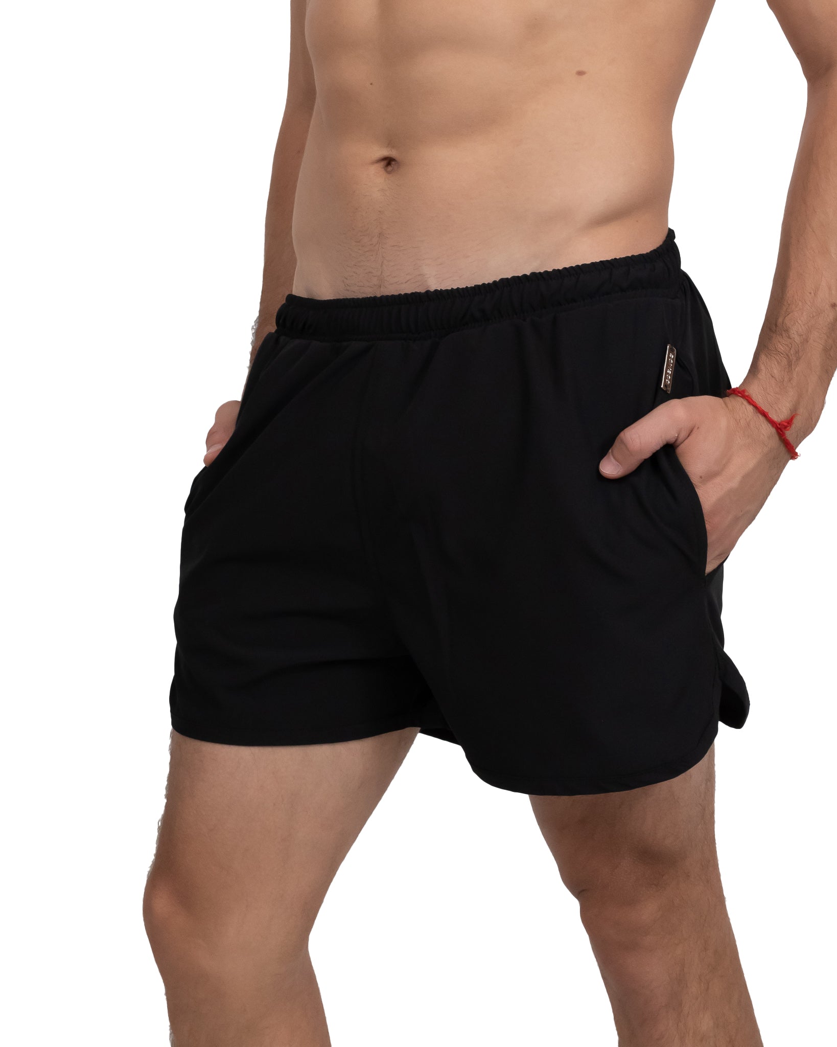 BLACK VOLAN SHORTS