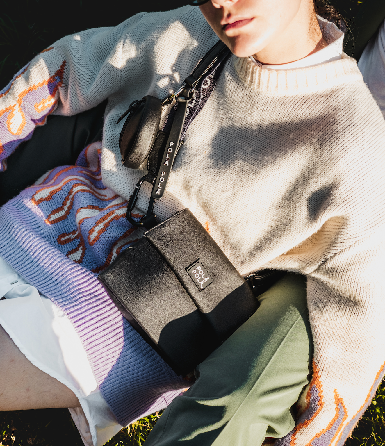 CROSS FANNY BAG CHARCOAL | NOPAL SKIN