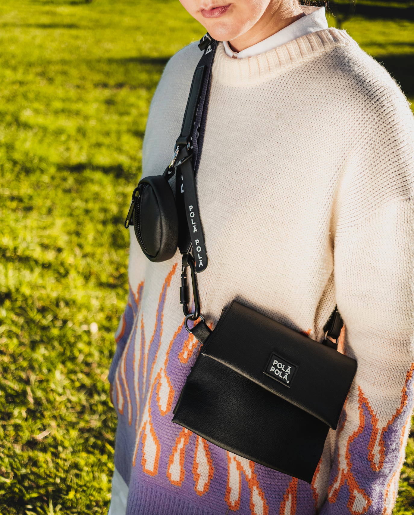 CROSS FANNY BAG CHARCOAL | NOPAL SKIN