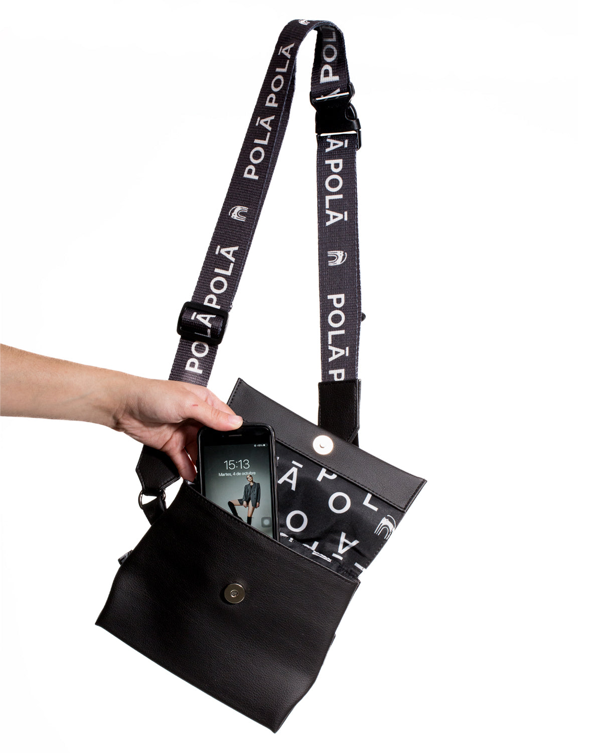 CROSS FANNY BAG CHARCOAL | NOPAL SKIN