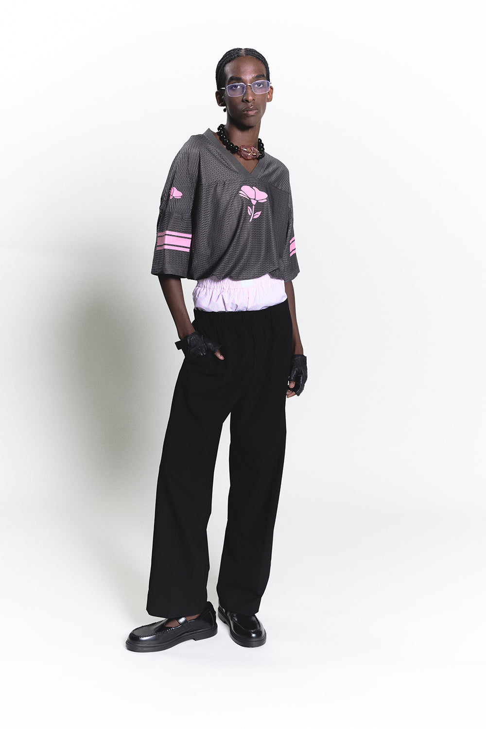 JERSEY CO OXFORD/PINK JAPAN