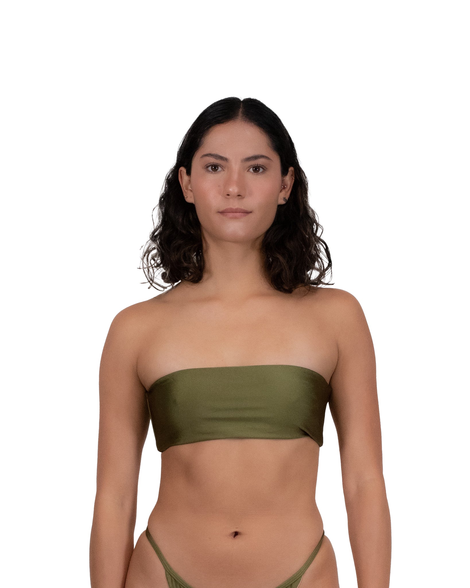 TOP BIKINI AQUILA VERDE MILITAR