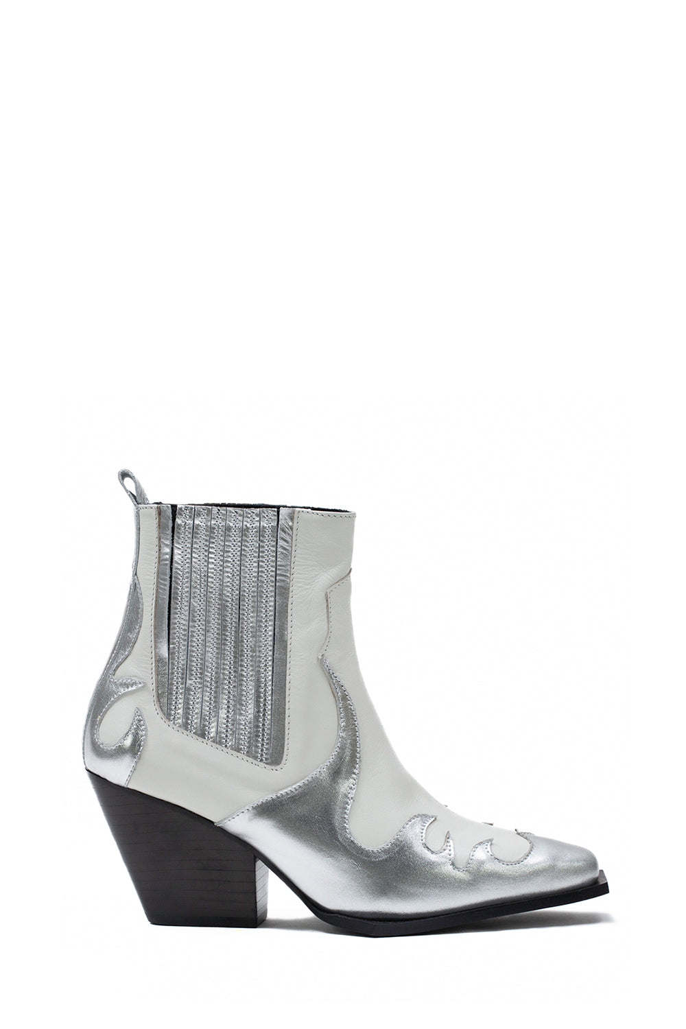 BOTAS HOTTIE PLATA-COCO