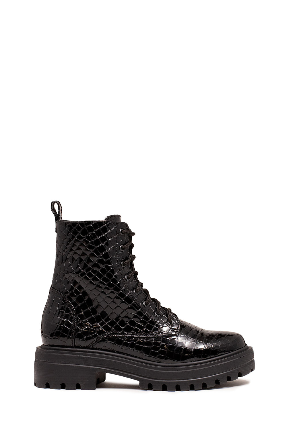 BLACK MEDUSA BOOTS