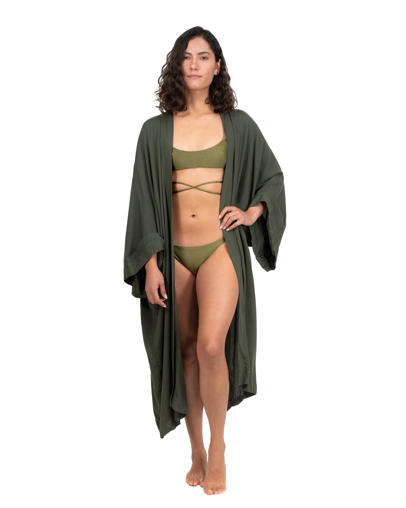 KIMONO DRACO VERDE MILITAR