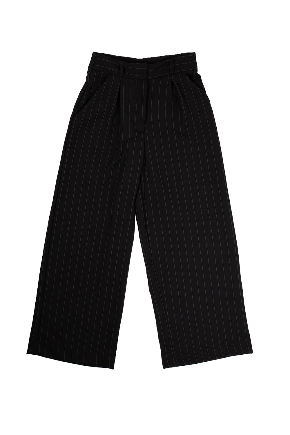 TROUSER A RAYAS NEGRO