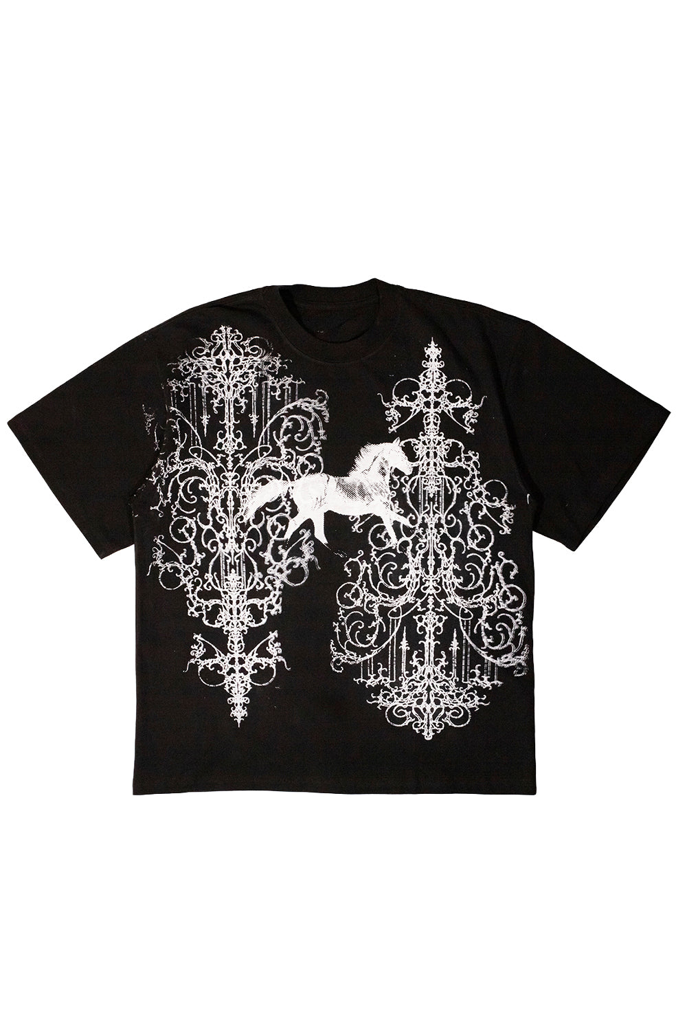 PLAYERA SAVE HORSES NEGRA