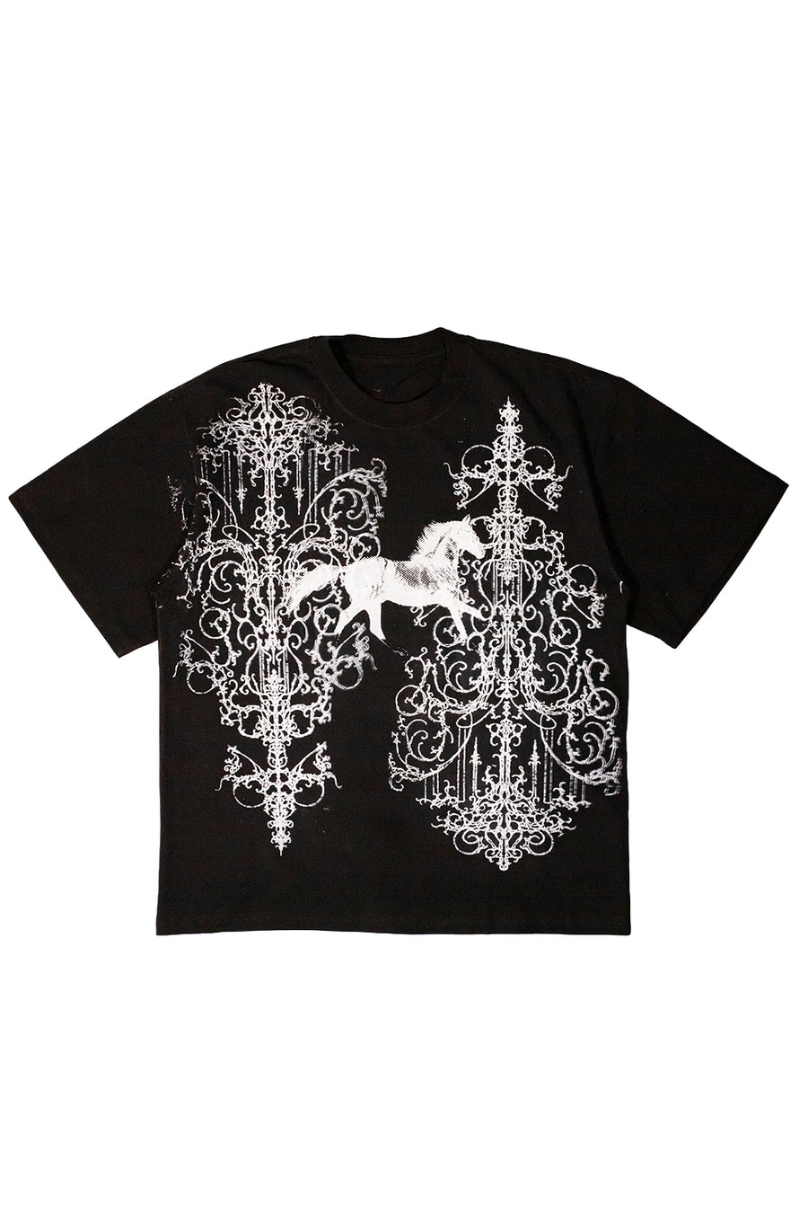 PLAYERA SAVE HORSES NEGRA
