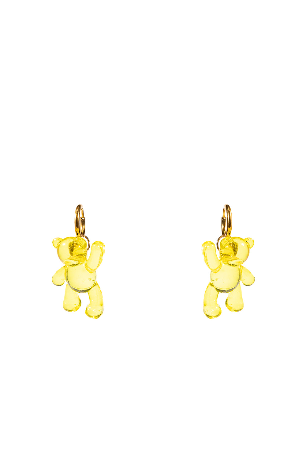 ARRACADAS TEDDY BEAR AMARILLO