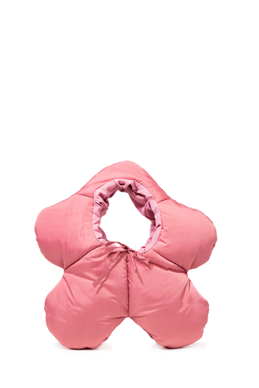 BOLSO FLORO MIDI DUSTY PINK