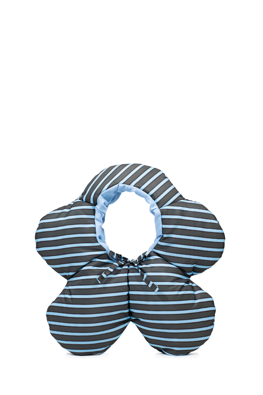 BOLSO FLORO MIDI RAYAS
