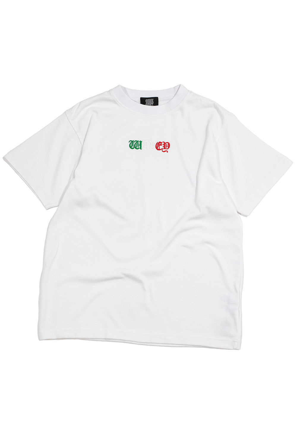 PLAYERA MX RHINESTONE MEXA T SHIRT WHITE