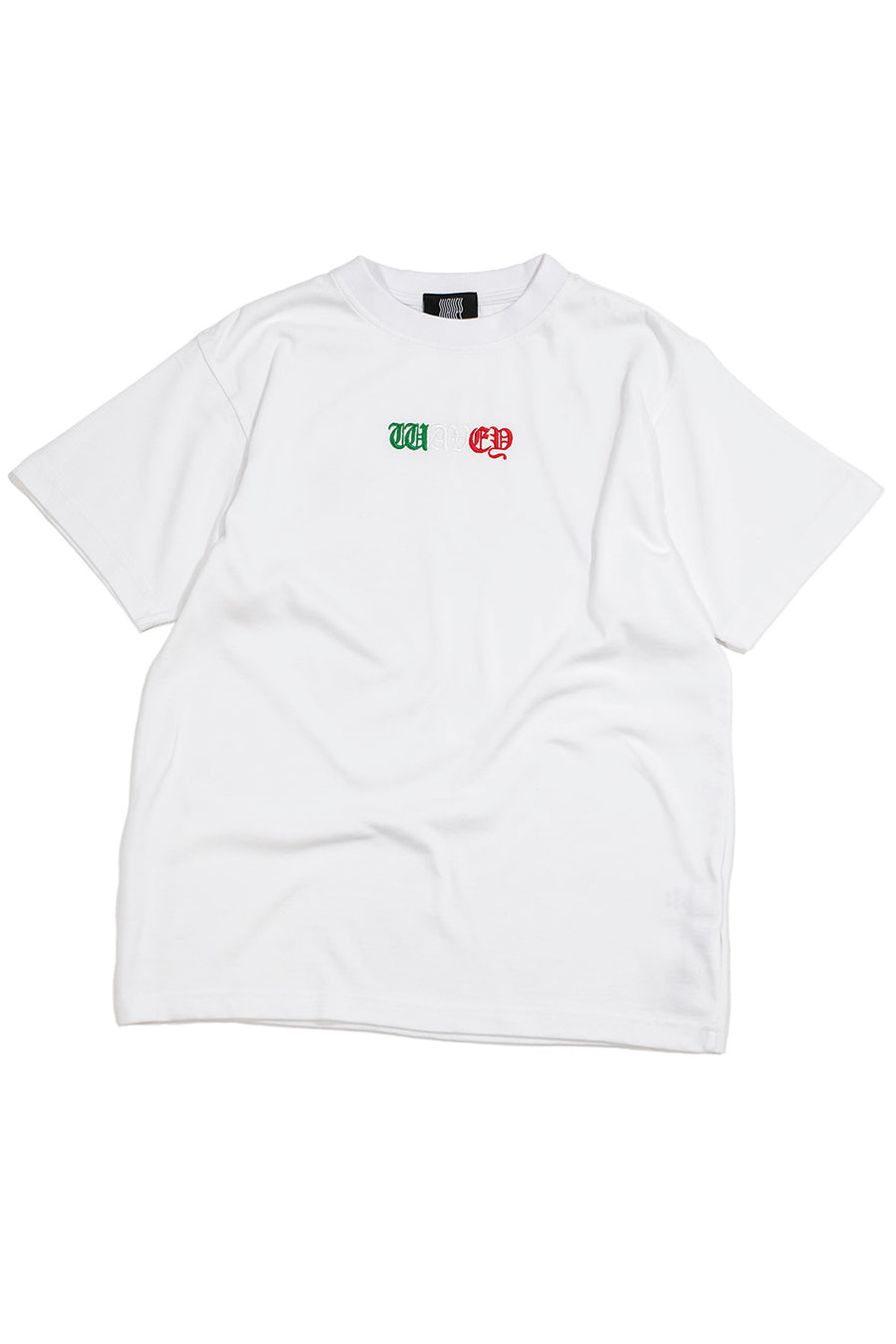 PLAYERA MX RHINESTONE MEXA T SHIRT WHITE