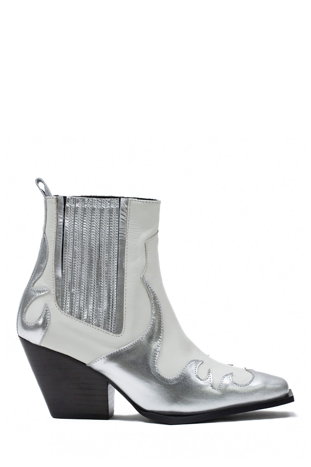 BOTAS HOTTIE PLATA-COCO