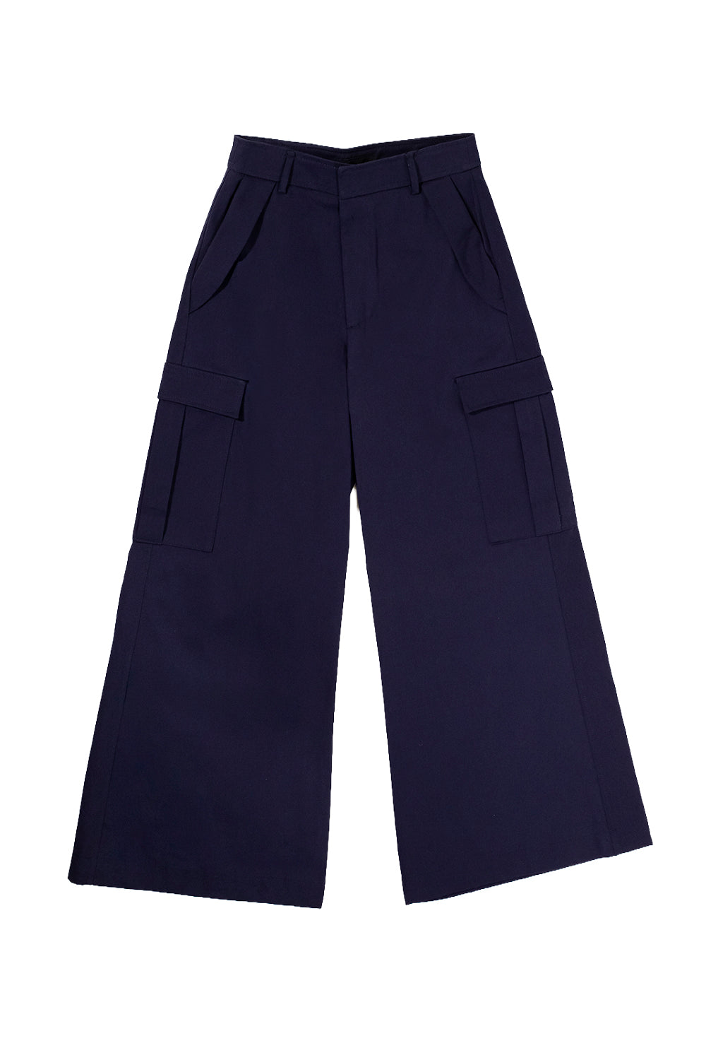 PANTALÓN WIDE LEG AZUL MARINO