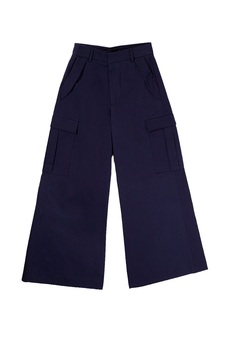 PANTALÓN WIDE LEG AZUL MARINO
