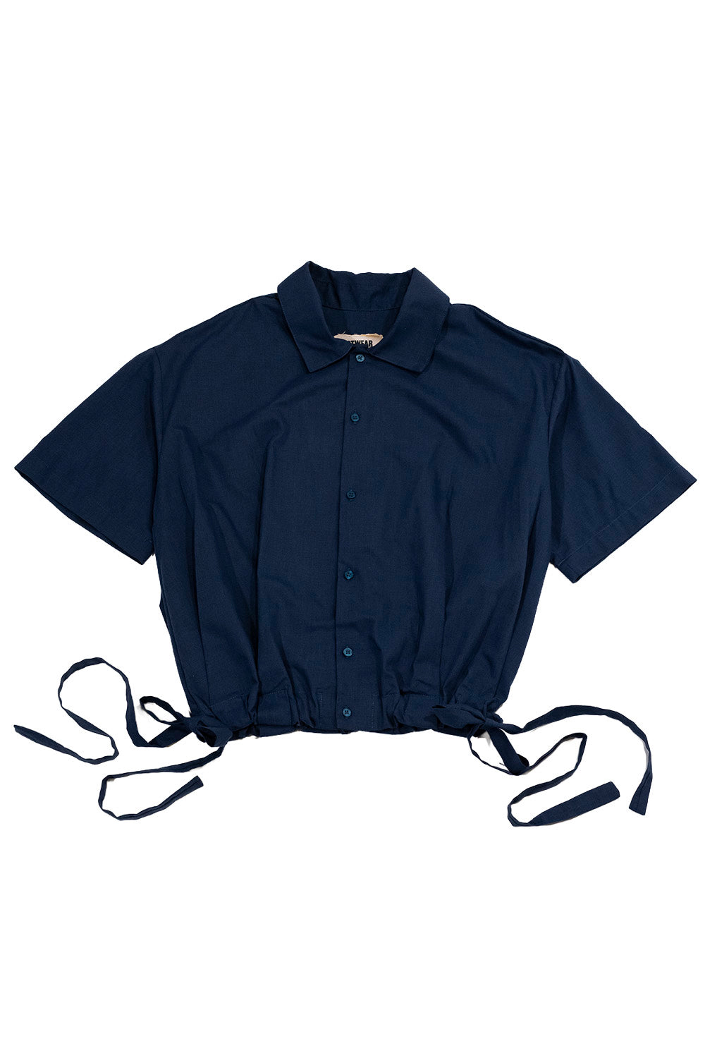 CAMISA COCOON AZUL
