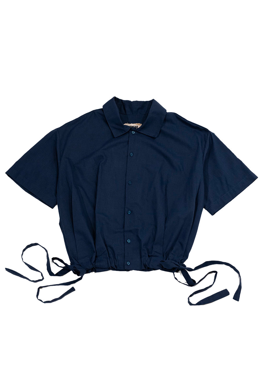 CAMISA COCOON AZUL