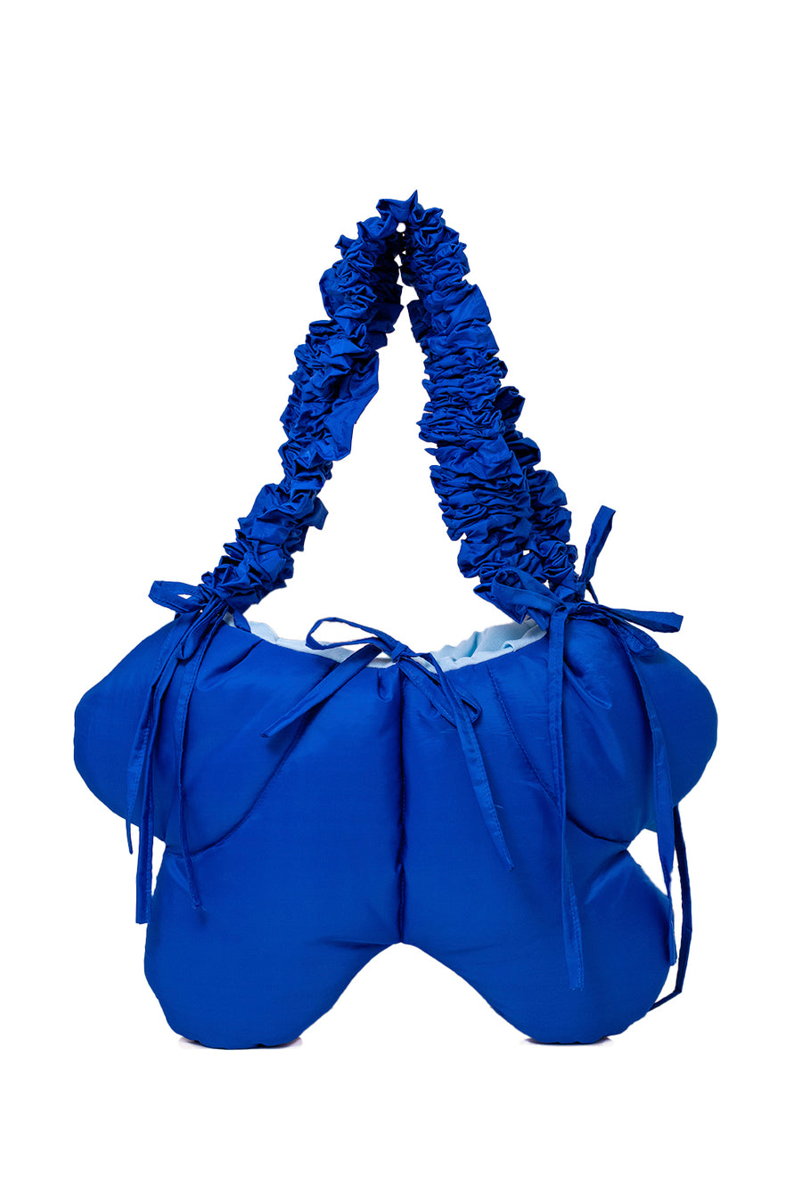 BOLSO HALF A FLORO AZUL REY