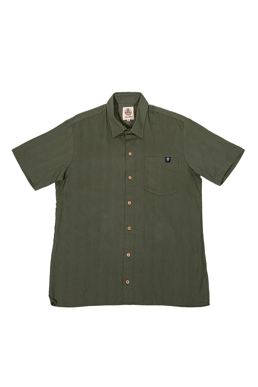 CAMISA CLÁSICA BAMBU OLIVO