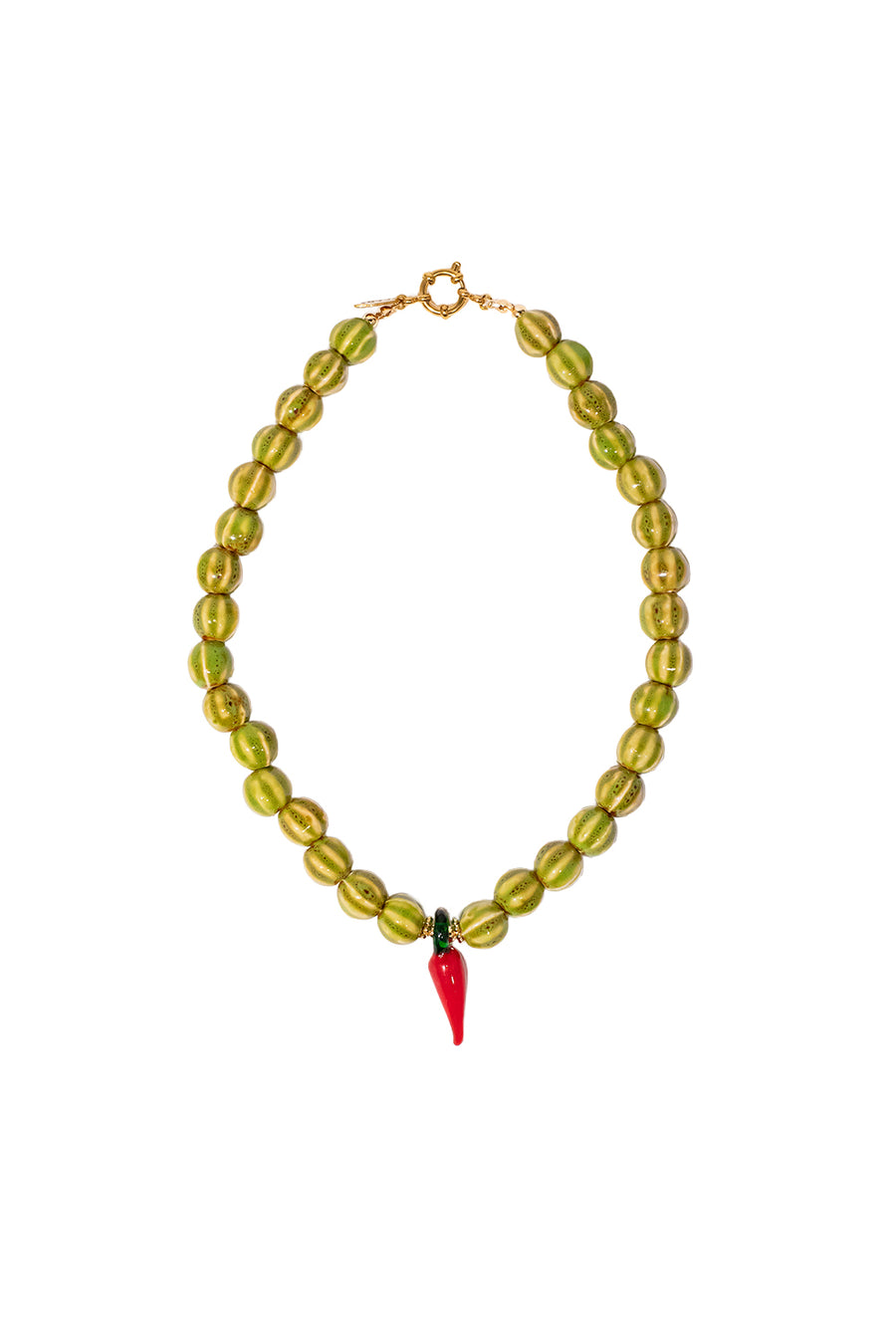 COLLAR CHILITO ROJO VERDE