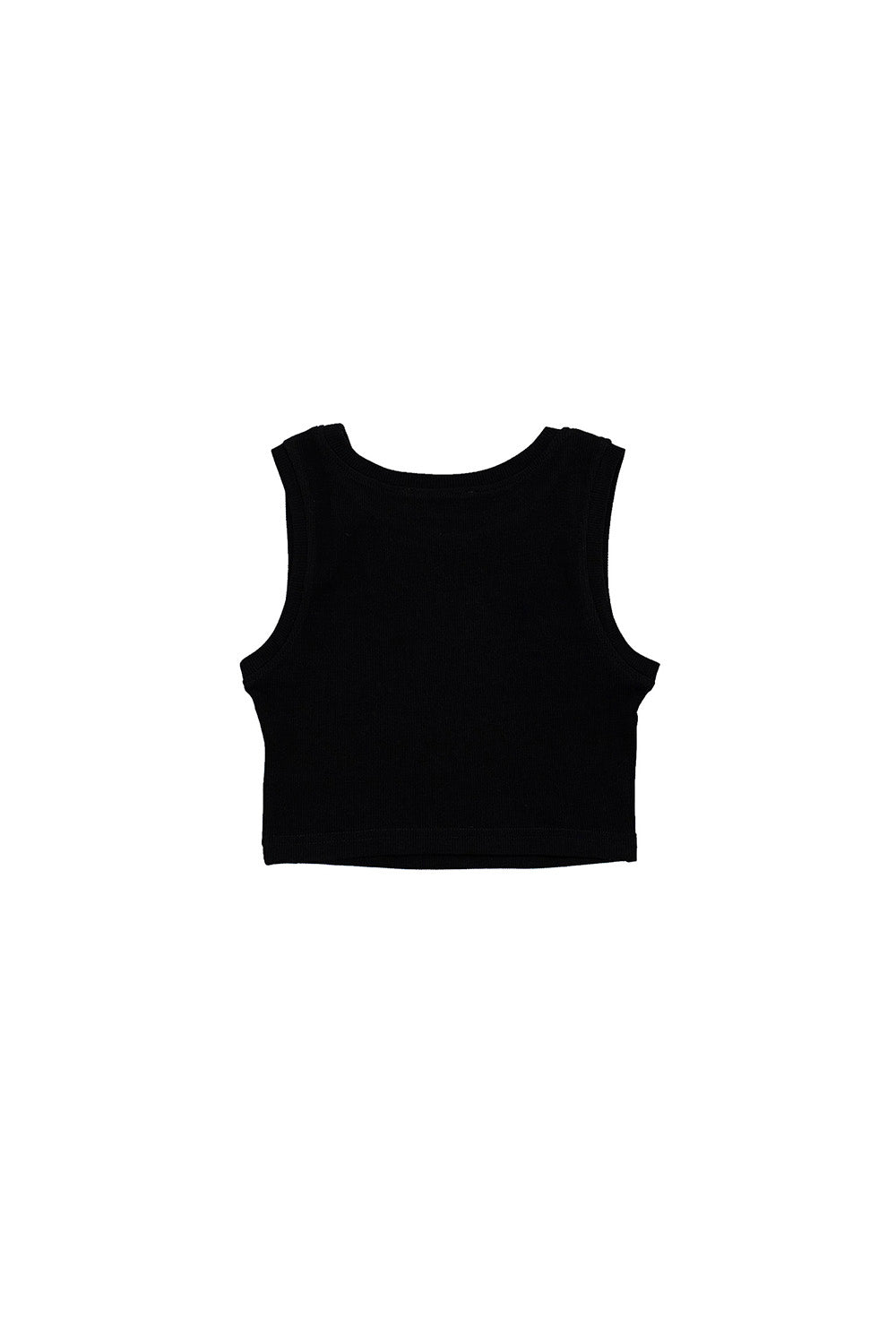 TANK TOP CROPPED HOLY MARY NEGRO