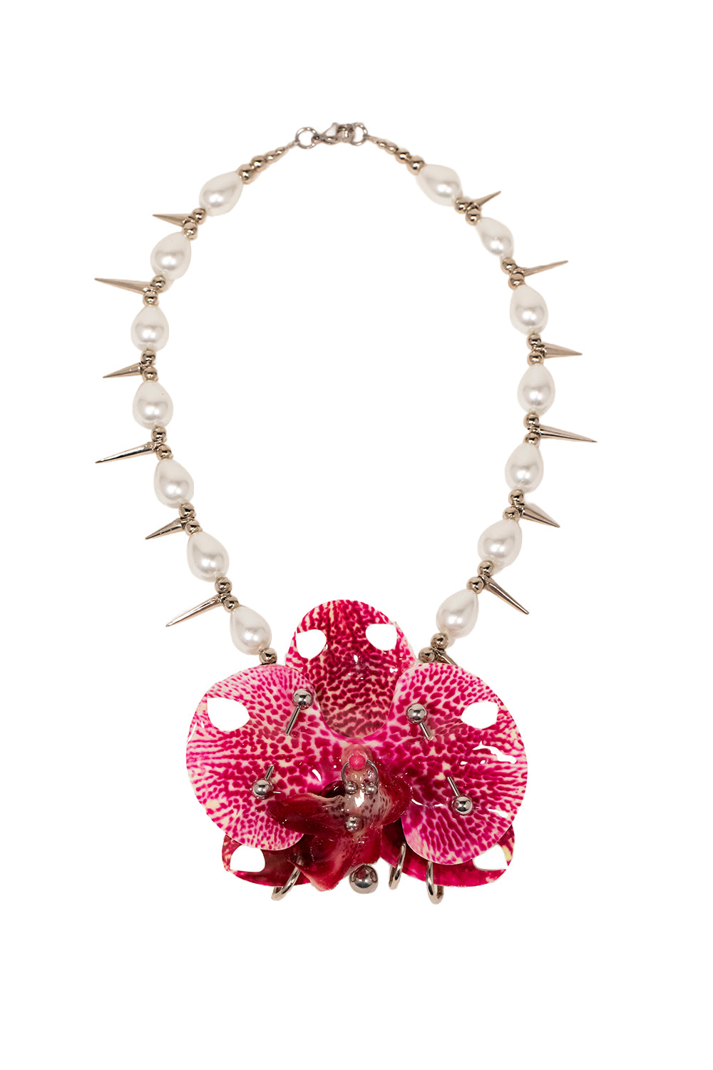 CHOKER NEO ORQUÍDEA ROSA