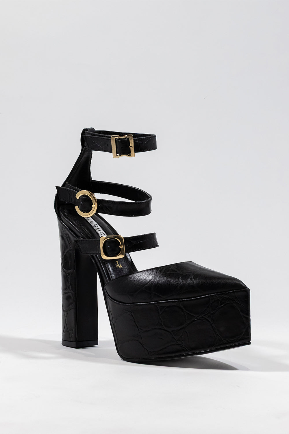 TACONES DOMINA NEGRO