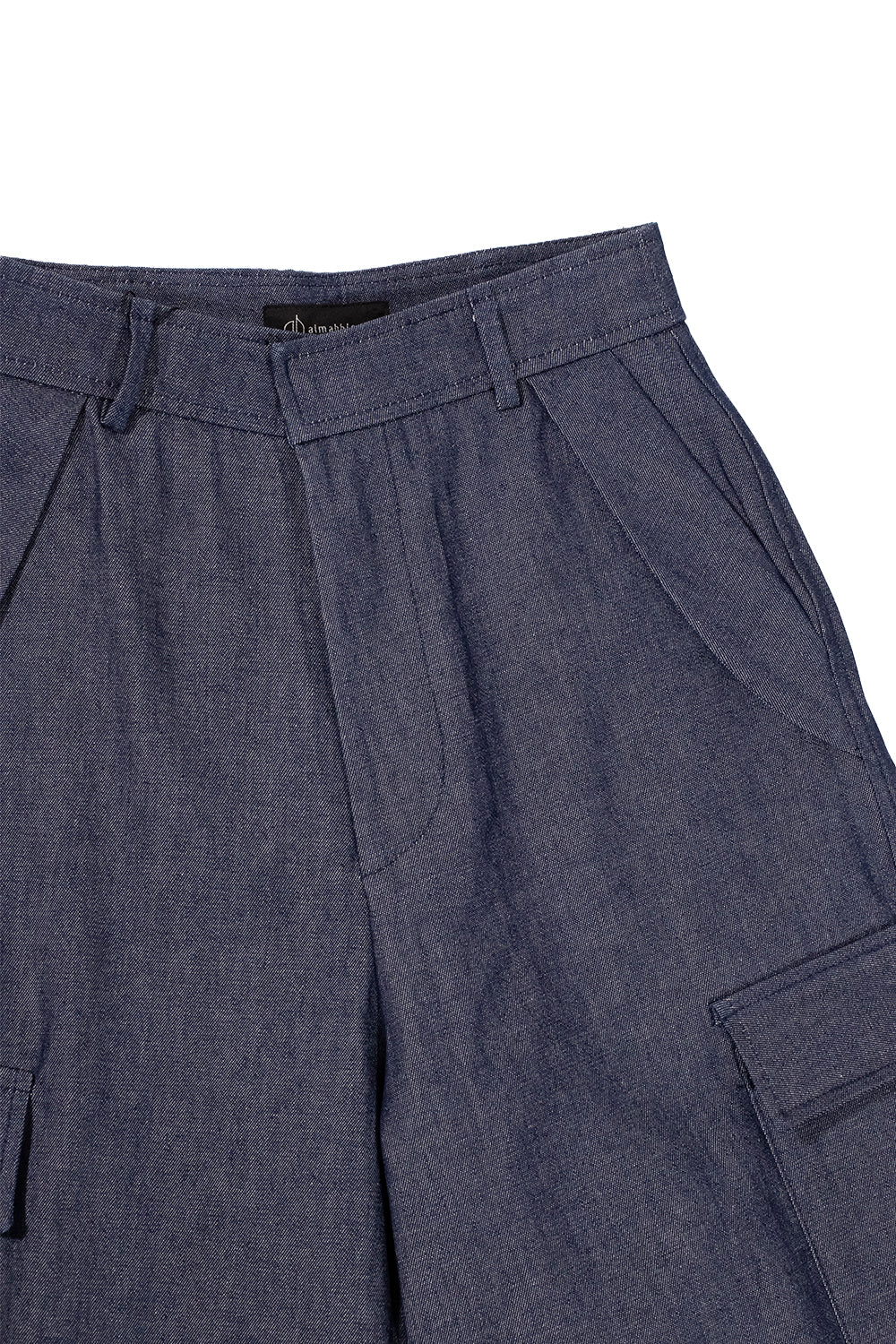 PANTALÓN WIDE LEG CARGO DENIM