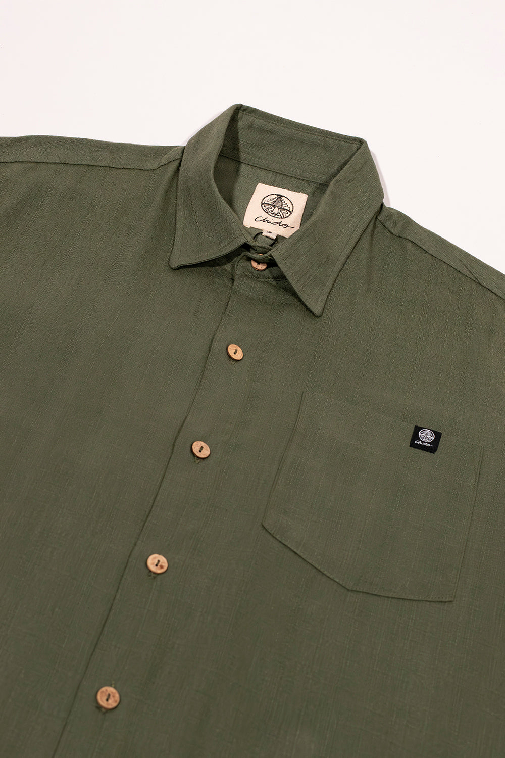 CAMISA CLÁSICA BAMBU OLIVO