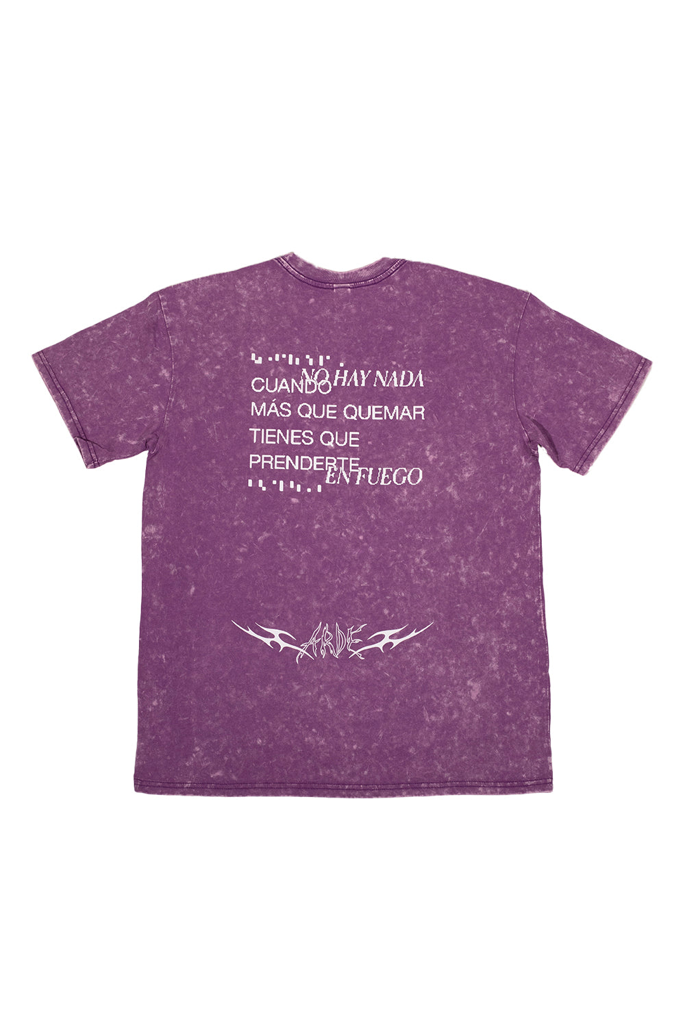 PURPLE CARABINERO T-SHIRT WITH SLEEVE