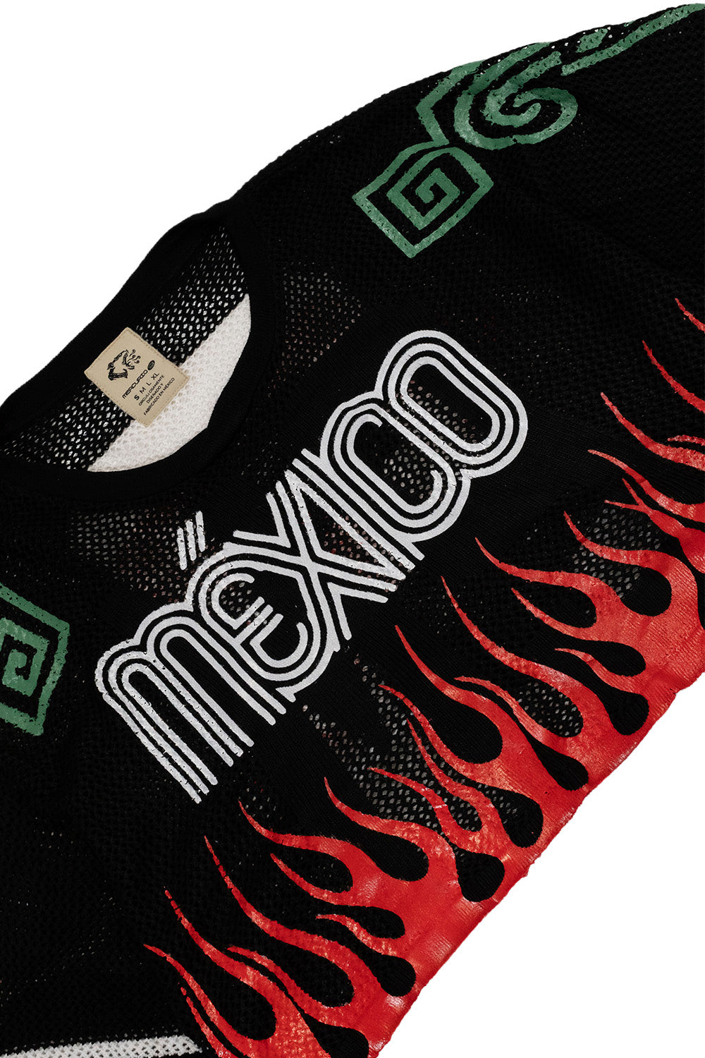 T-SHIRT JAGUAR KNIT JERSEY CROPPED BLACK EDITION