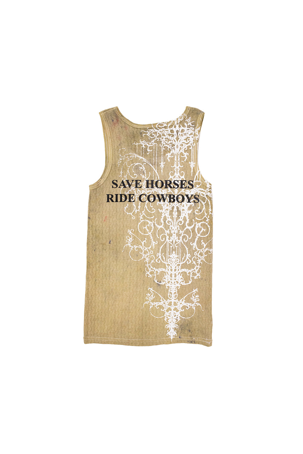 TANK TOP GREEN HORSE