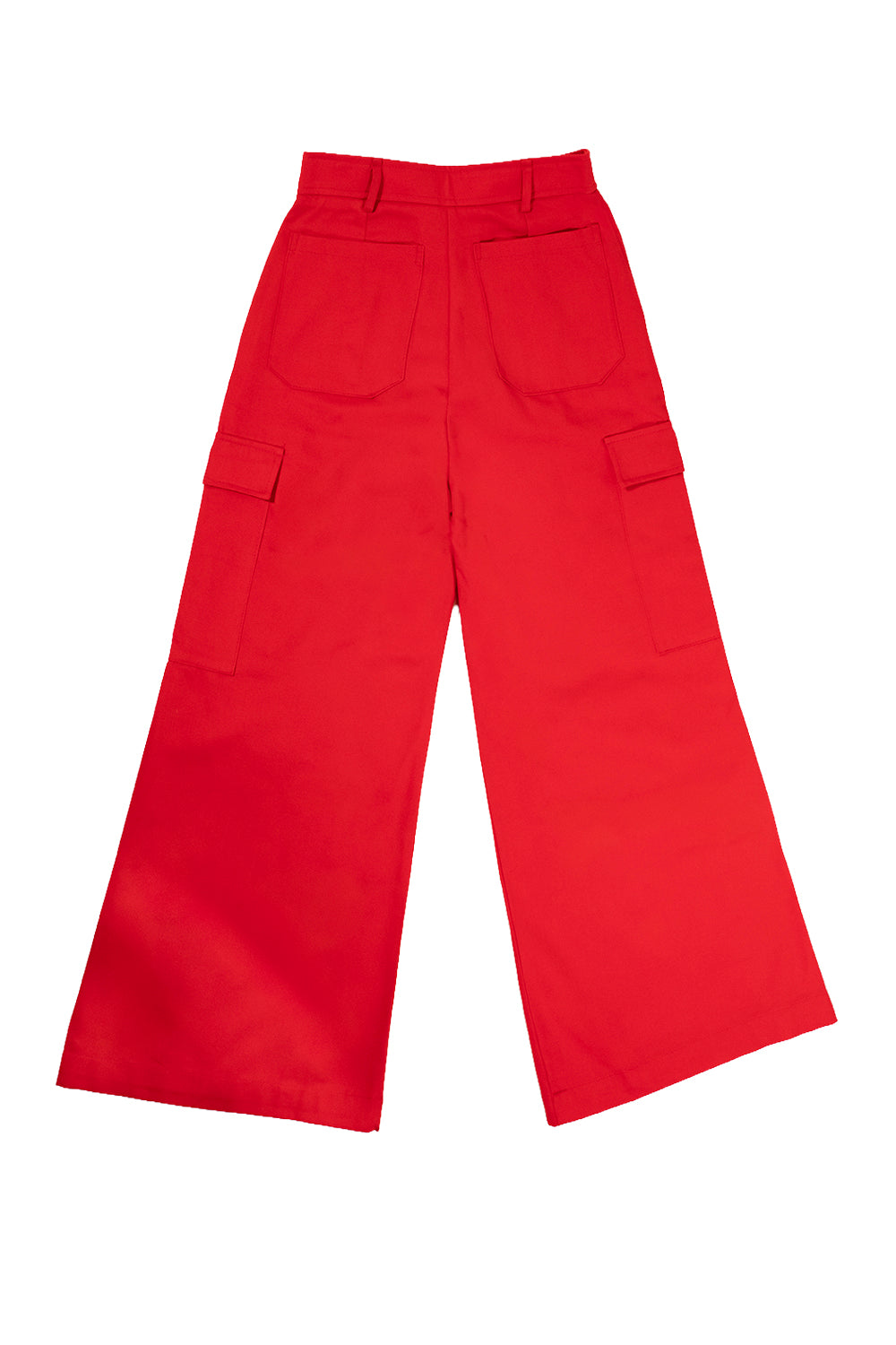 PANTALÓN WIDE LEG ROJO