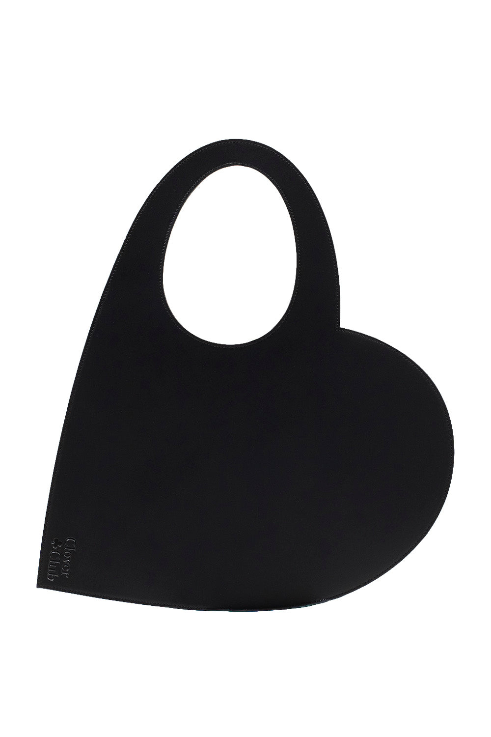 HEART TOTE BAG NEGRA